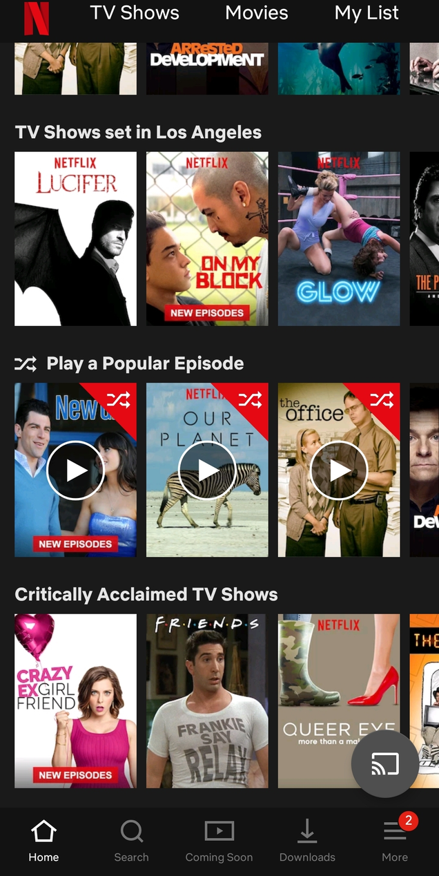 Illustration for article titled Netflix Is Testing a Feature to Serve Up Random Episodes If You Don't Know What to Watch